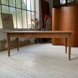 Farm table pine and walnut 2m