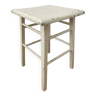 Old white stool, wabi-sabi