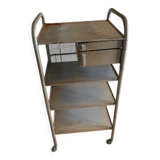 old industrial furniture / Heliolithe architect's trolley / vintage