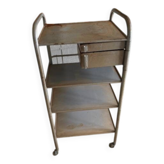 ancien meuble industriel / desserte d'architecte Heliolithe / vintage