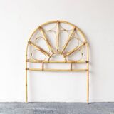 Rattan headboard