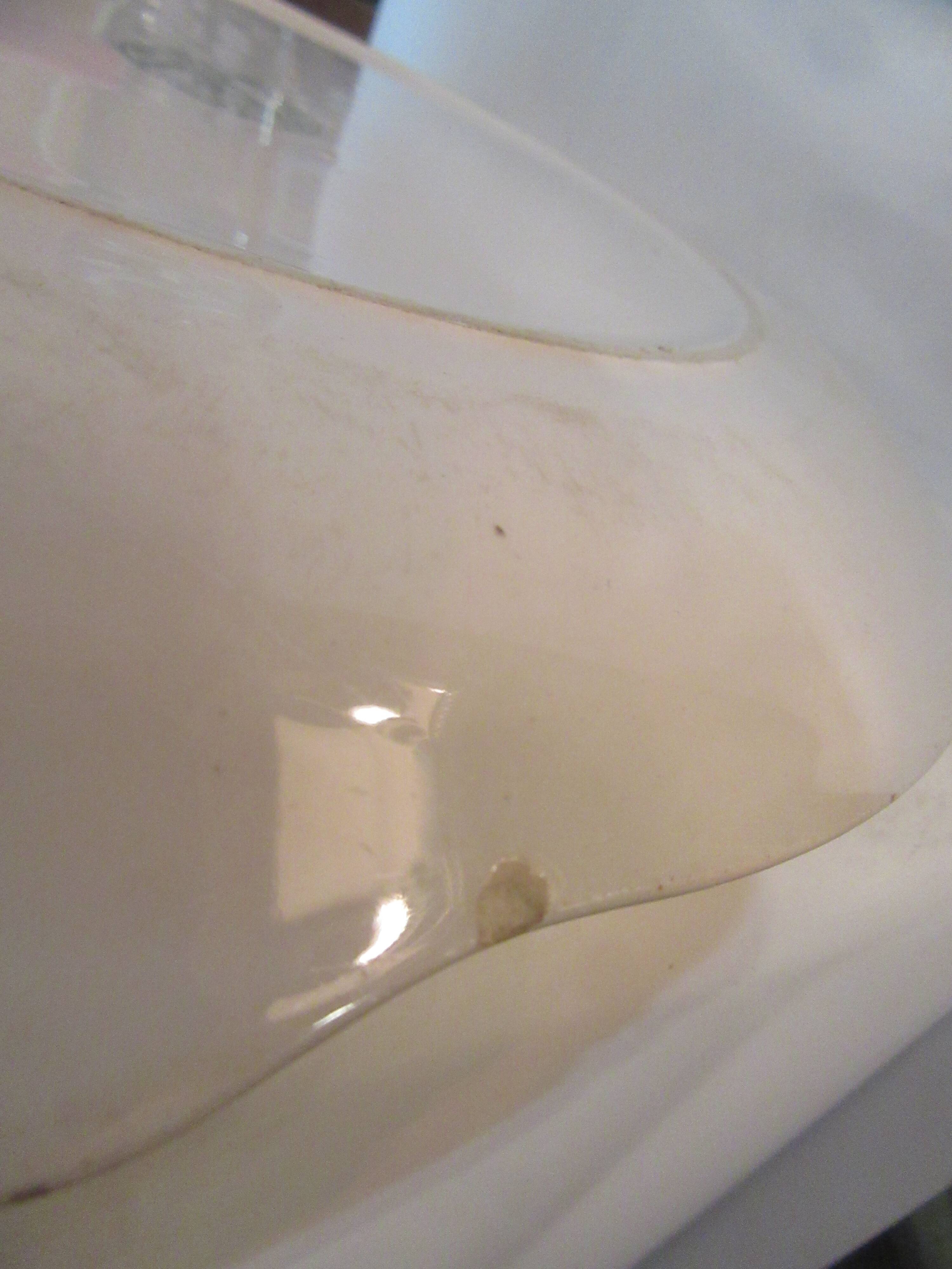 Vintage orange and green ceramic pie dish orchies moulin au loups