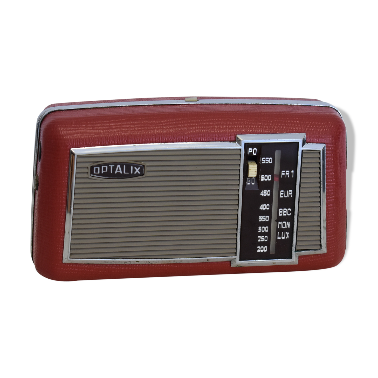Vintage transistor optalix red
