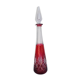 St. Louis crystal carafe, Massenet model, circa 1910
