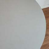 Round bistro table wrought iron and formica