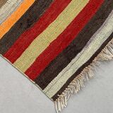 Old Turkish narrow Kilim Runner 347x49 cm shabby chic, vintage kelim