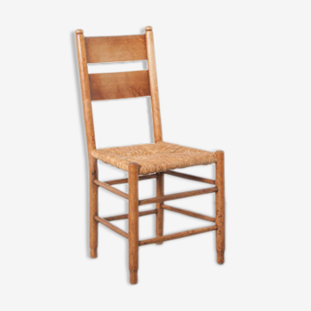 Dining chair oak sea rush