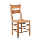 Dining chair oak sea rush