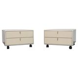 Modern Hennè Nightstands by George Coslin for Longato, 1970s, Set of 2