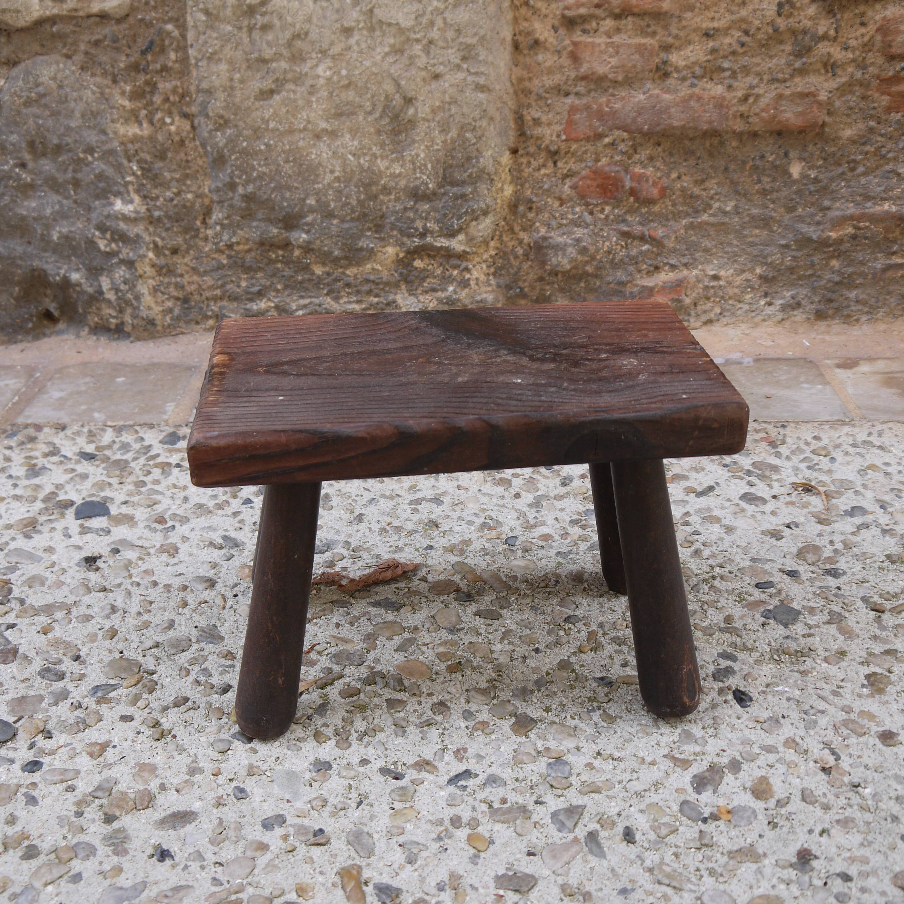 Wooden stool