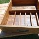 VERY OLD AUVERGNE FARM TABLE IN SOLID WOOD / 3 LARGE DRAWERS