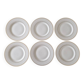 Villeroy et Boch - Série de 6 assiettes à desserts modèle Kimono