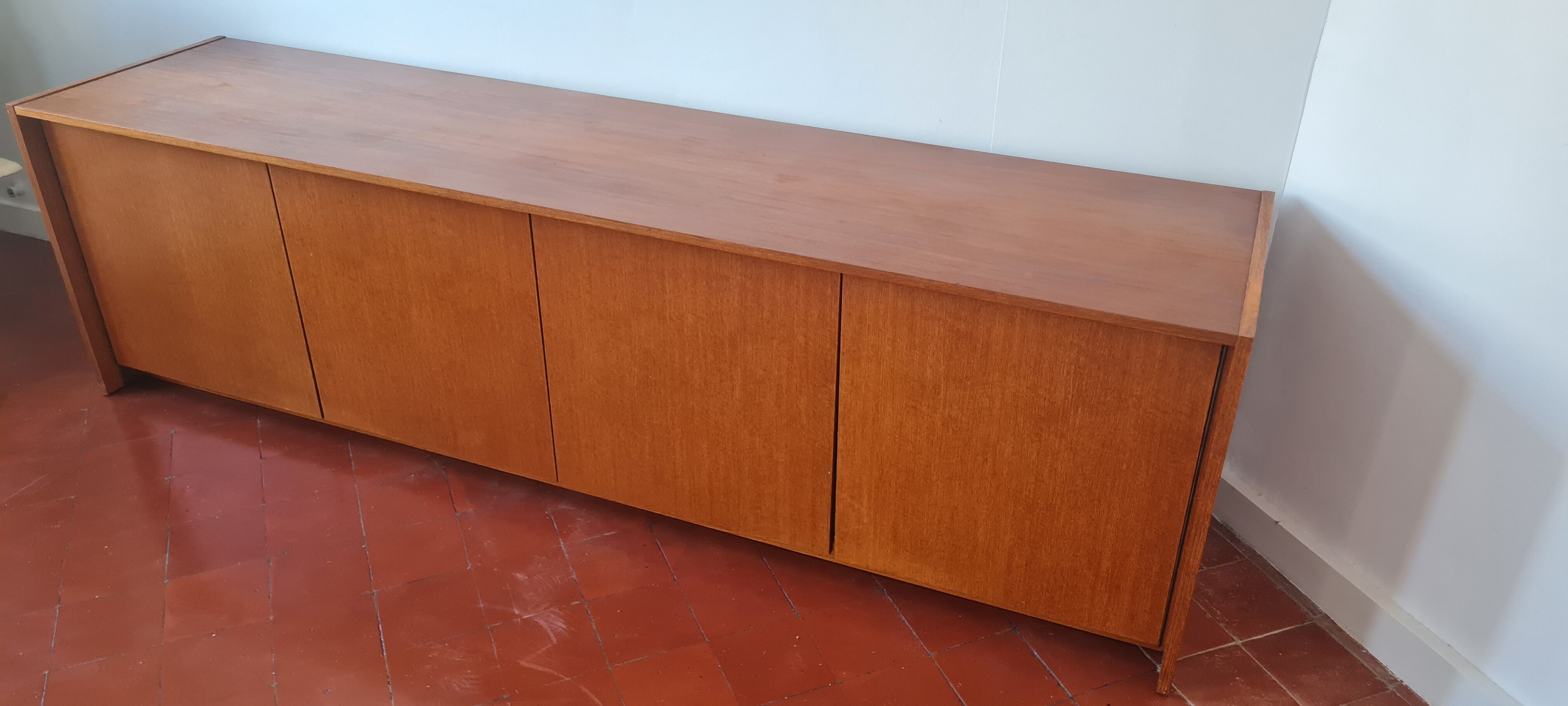 Scandinavian teak row