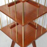 Rotating bookcase of the 1950s