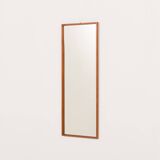 Danish mid-century full size teak mirror, 1960s