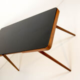 Table basse en verre noir par Jiri Jiroutek, 1963
