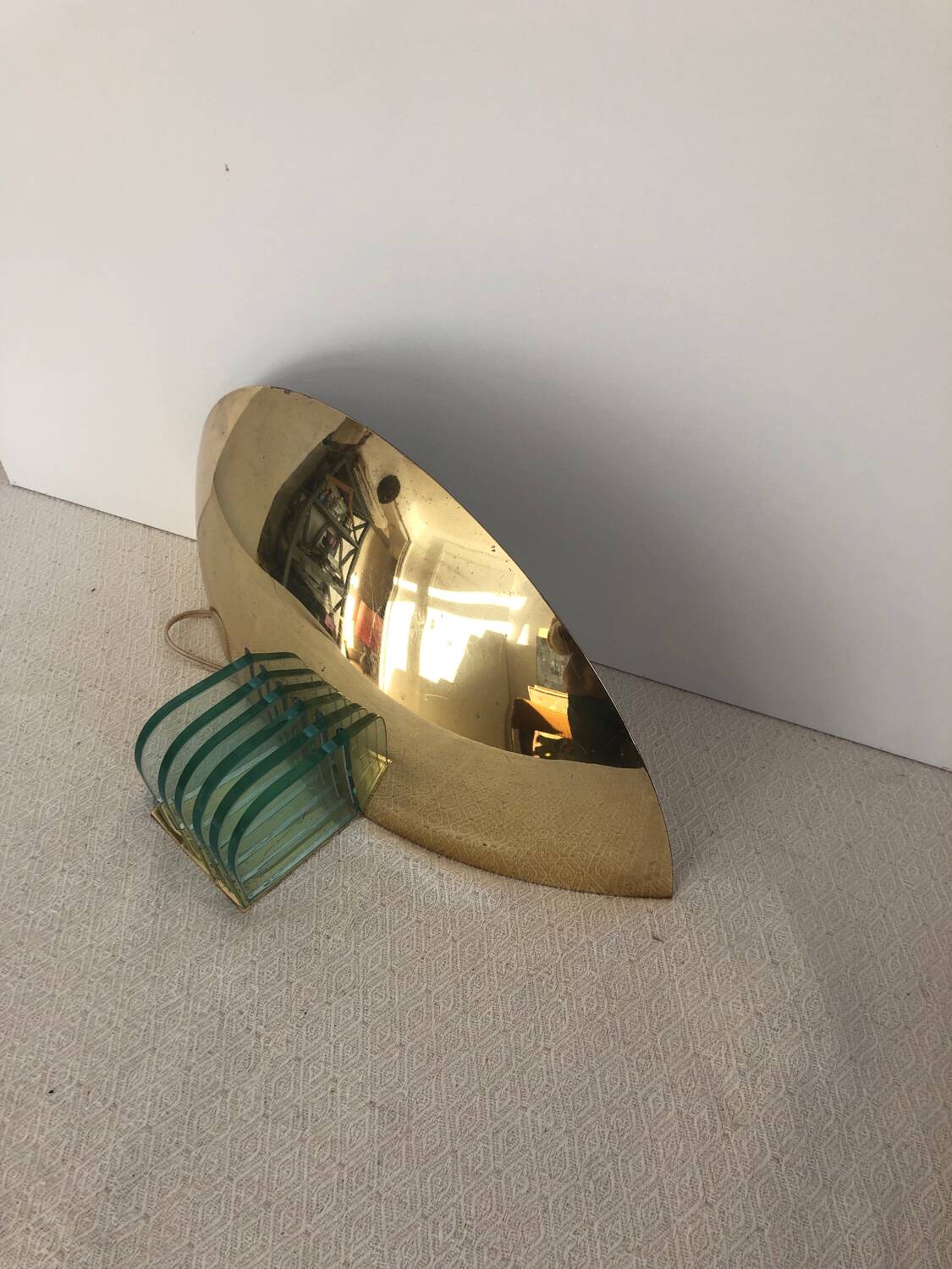 Old golden SCE Normandy wall light