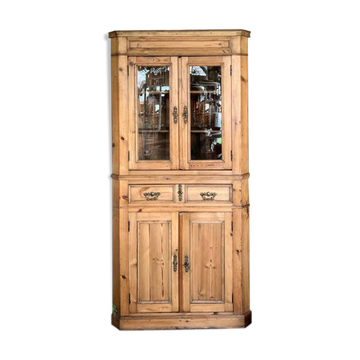 Corner unit in pine