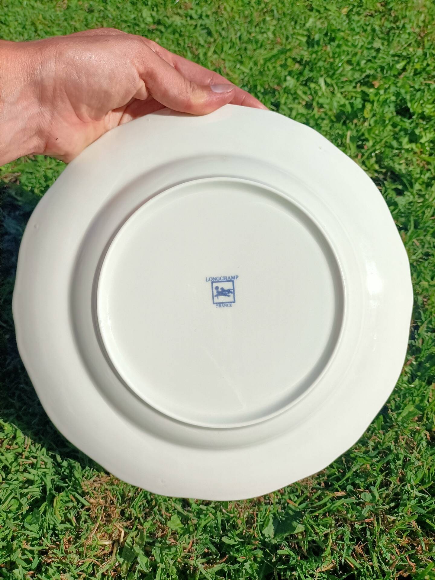 Set of plates x6 Longchamp