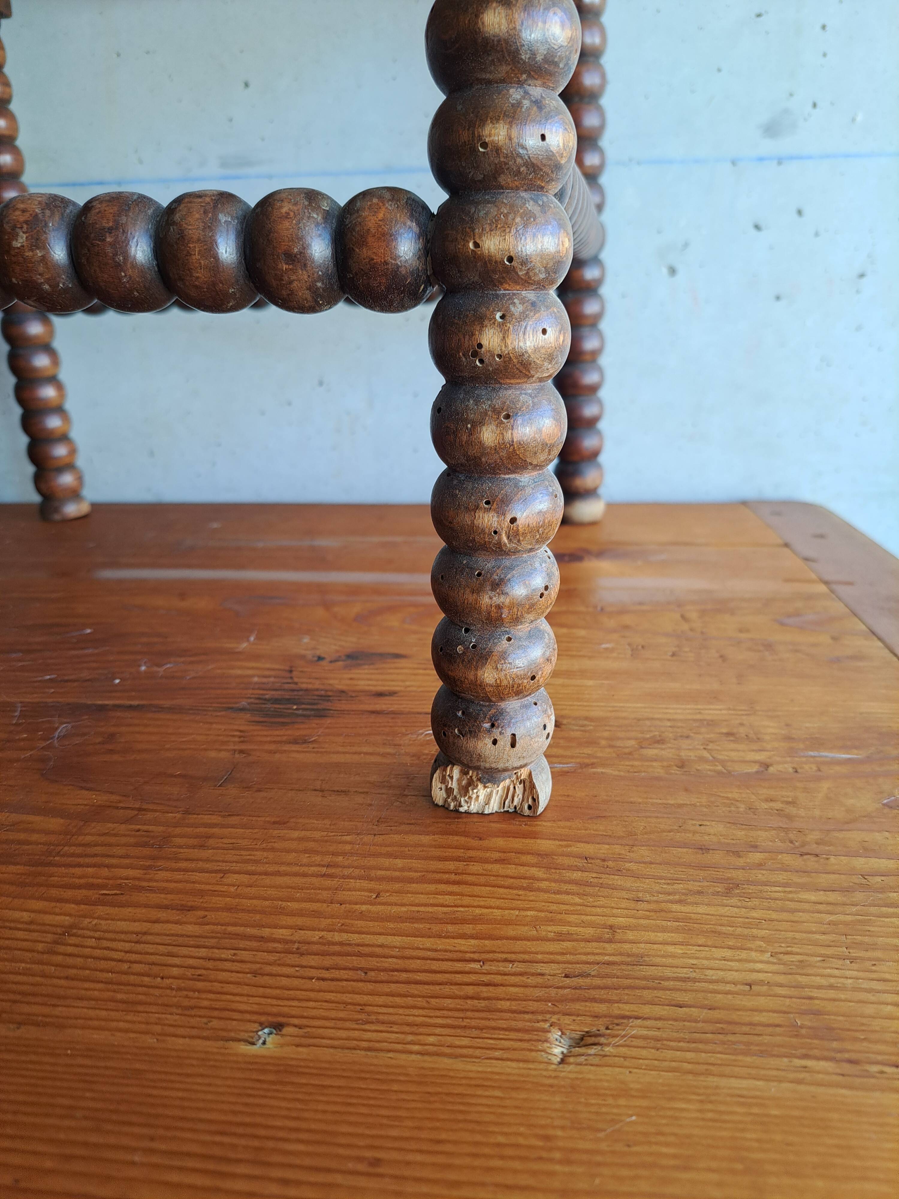 Handmade chair fireside