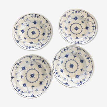 Set de 4 assiettes à soupe