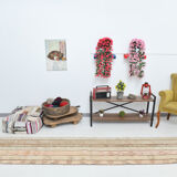 2x10 modern vintage runner rug, 69x317cm