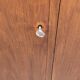 Two-door modernist shelf cabinet, art deco