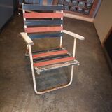 Garden folding armchair 1950 60