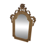 Vintage Gold Victorian Style Wood Wall Mirror