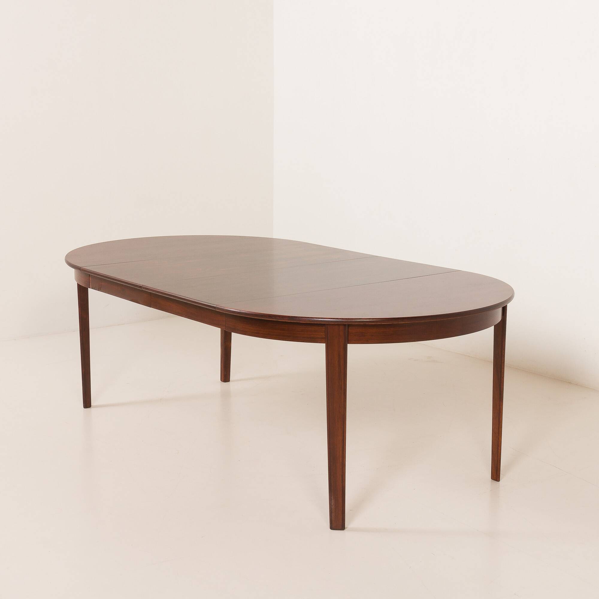 Danish rosewood extension table, 1960s