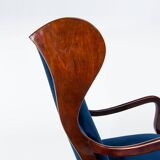 Danish Mid Century Chair by Frits Henningsen, 1950's