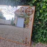 Miroir de brasserie - bistrot de style Art Nouveau