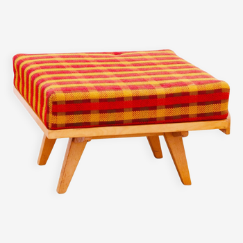 Frantisek Jirák, Midcentury Footstool, Produced by Tatra Nabytok, 1960s