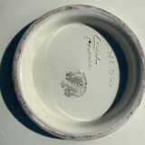 Vintage ceramic dish Monaco Cerart