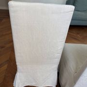 Set of 6 Maxalto chairs with covers.