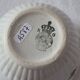 Covered sugar bowl half-porcelain Lunéville Keller and Guerin A587