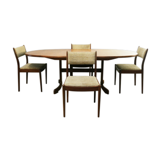 Table à manger et chaises, G Plan Fresco, 1970