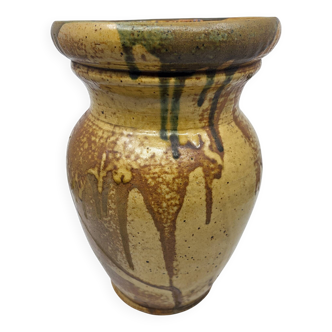 Atelier Primavera ceramic vase, France, Art Deco, 20th century