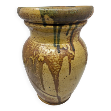 Vase Atelier Primavera en céramique France Art Déco XX siècle
