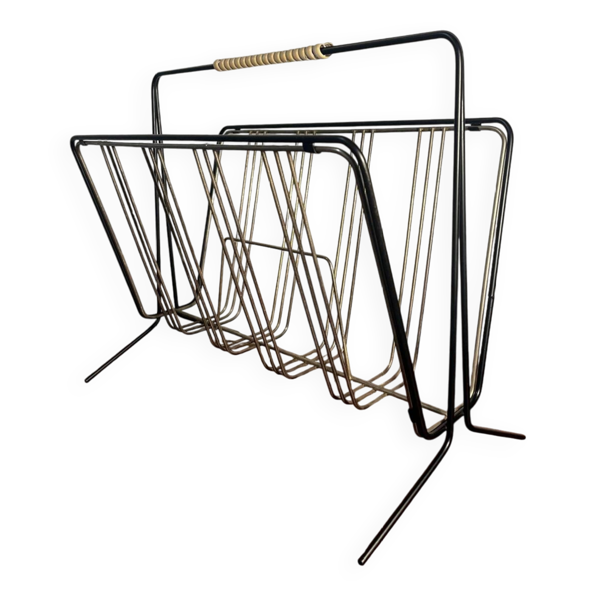 Porte revue métal année 70