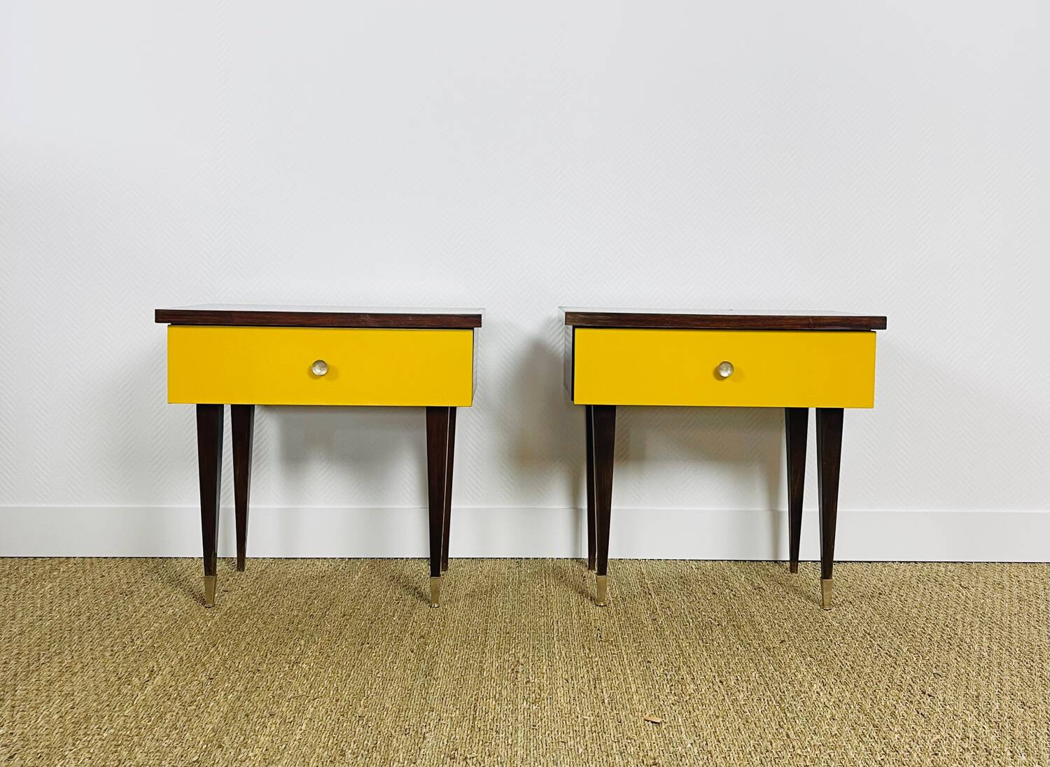 Paire de chevet vintage 1960