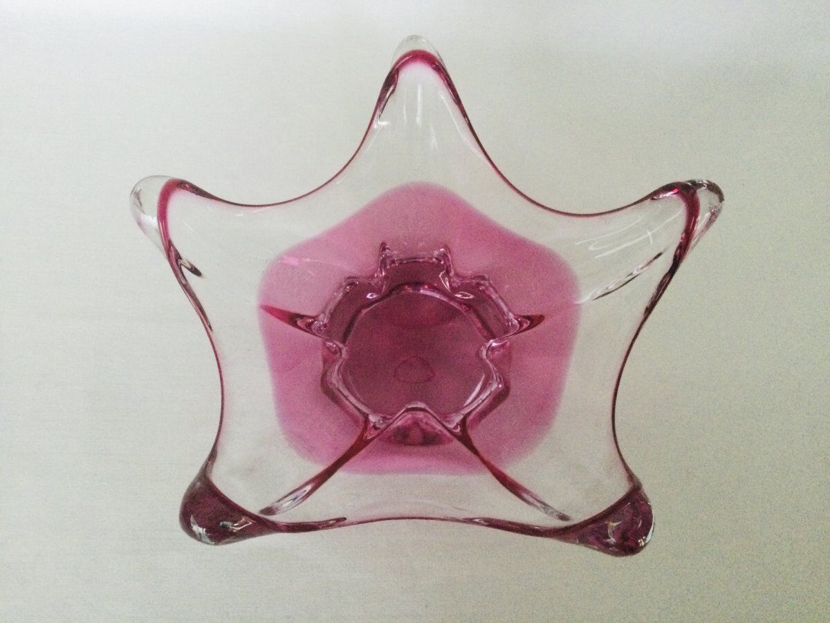Pink crystal cut