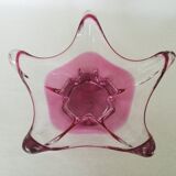 Coupe en cristal rose