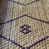 Vintage woven rattan top