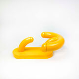 Arco coat hook/coat rack by Luigi Caramella for Con&Con, Italy 1970