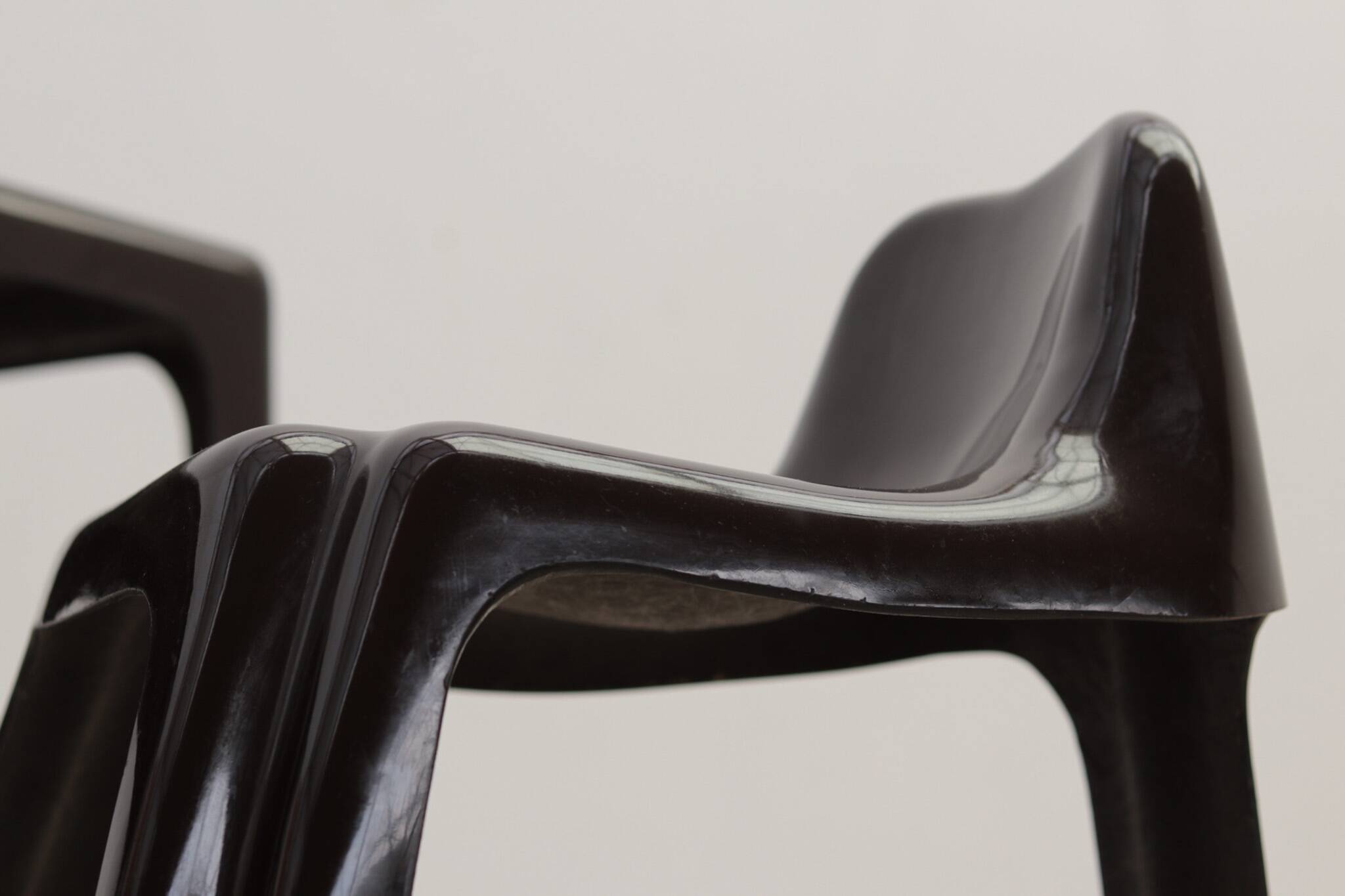 Fiberglass desk and chair set by Patrick Gingembre, 1970s