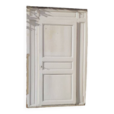 Porte h201,5xl91,5cm de placard avec son cadre mouluré xix°