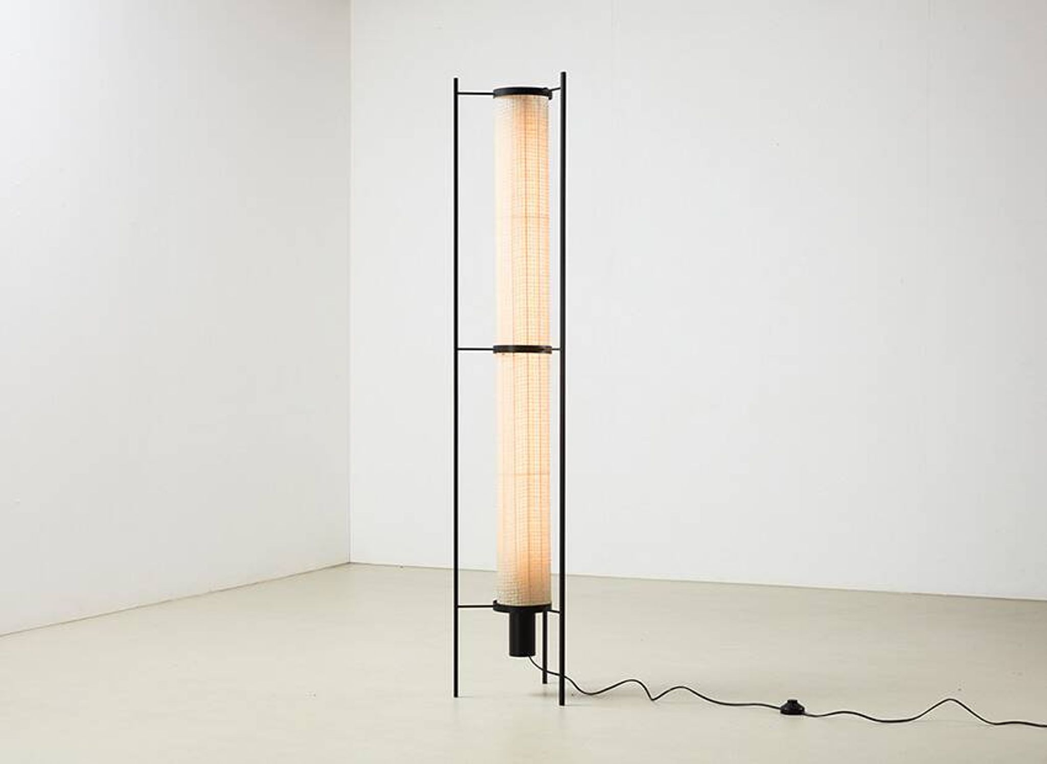 Kho Liang Ie Rare Early K46 Floor Lamp for Artiforte 1957