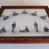Old child photo frame "Minot Marseillais"