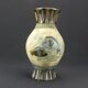 Stoneware vase from Bouffioulx signed Dubois